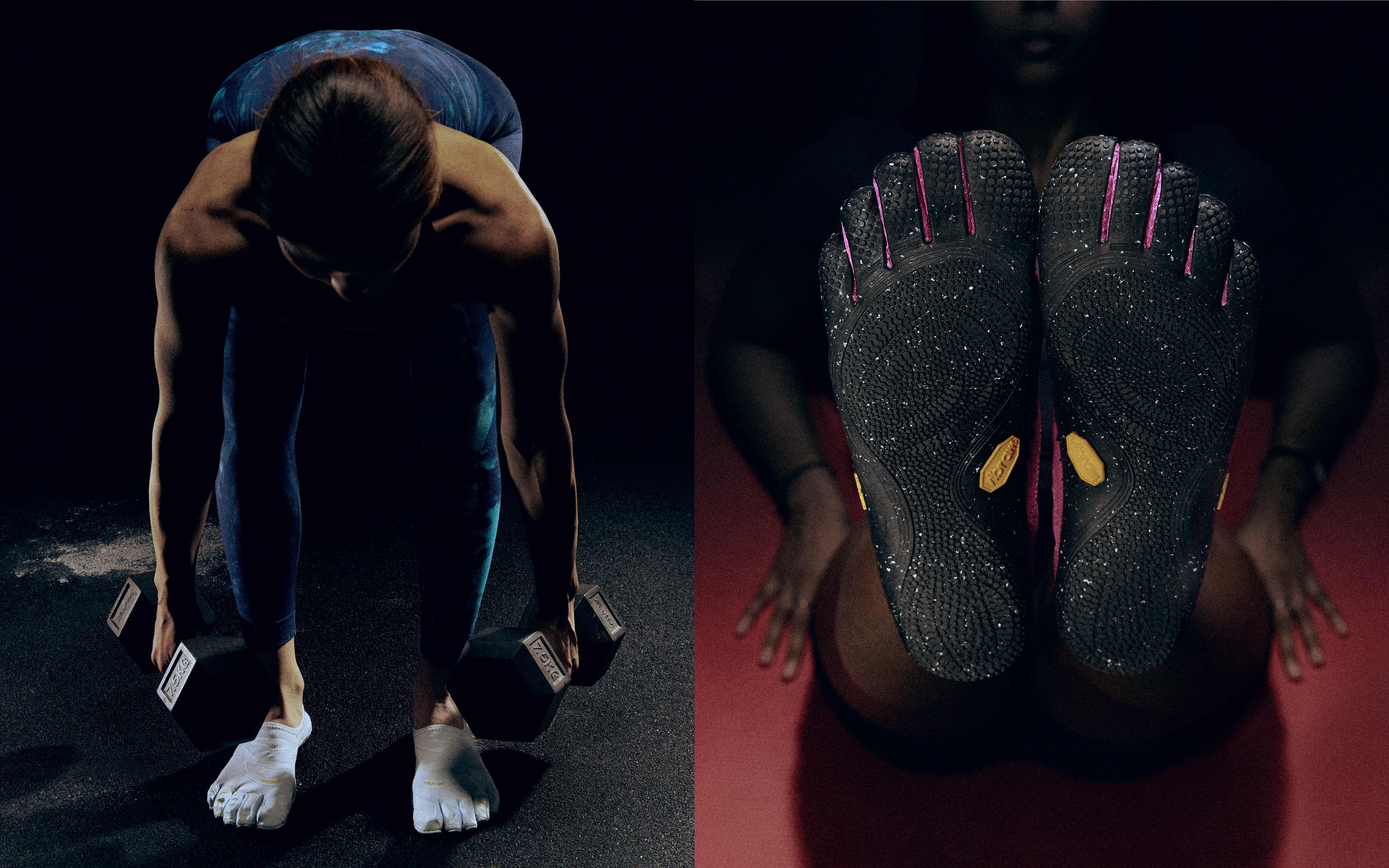 Vibram FiveFingers at the gym