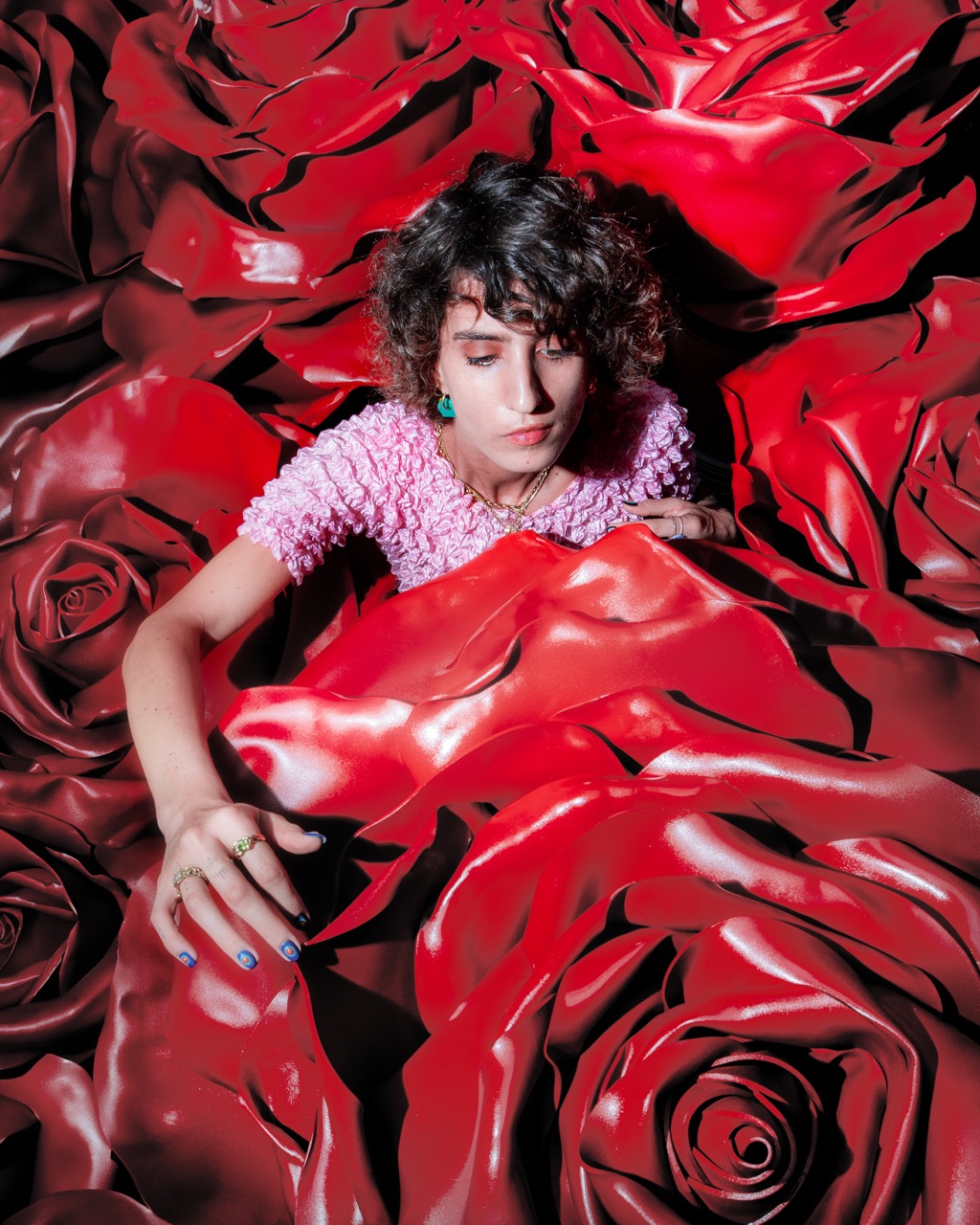 Sisley Roses Installation